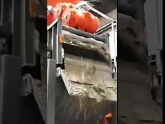 Verveelde stapel desanding plant ≤100m3/h 50 um dubbele lagen scherm