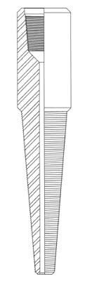 Solids Control Taper Tap API Oilfield Drill Spare Parts