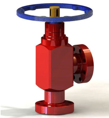 Oil Drilling Adjustable Needle Choke Valve For X-Mas Tree