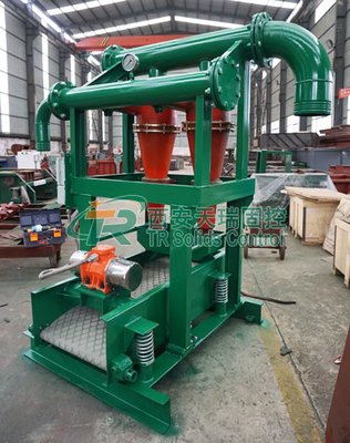Hoge-efficiëntie Hydrocyclone Mud Desander voor slibseparatie superieure fijne deeltjes verwijdering, aanpasbare materialen, API-gecertificeerd TR SolidsControl