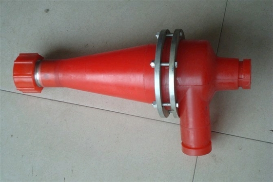 Pure Polyurethane Mud Desander voor het boren. Lange levensduur, superieure slijtage, hoge terugwinning, verstelbaar, onderhoudsarm.